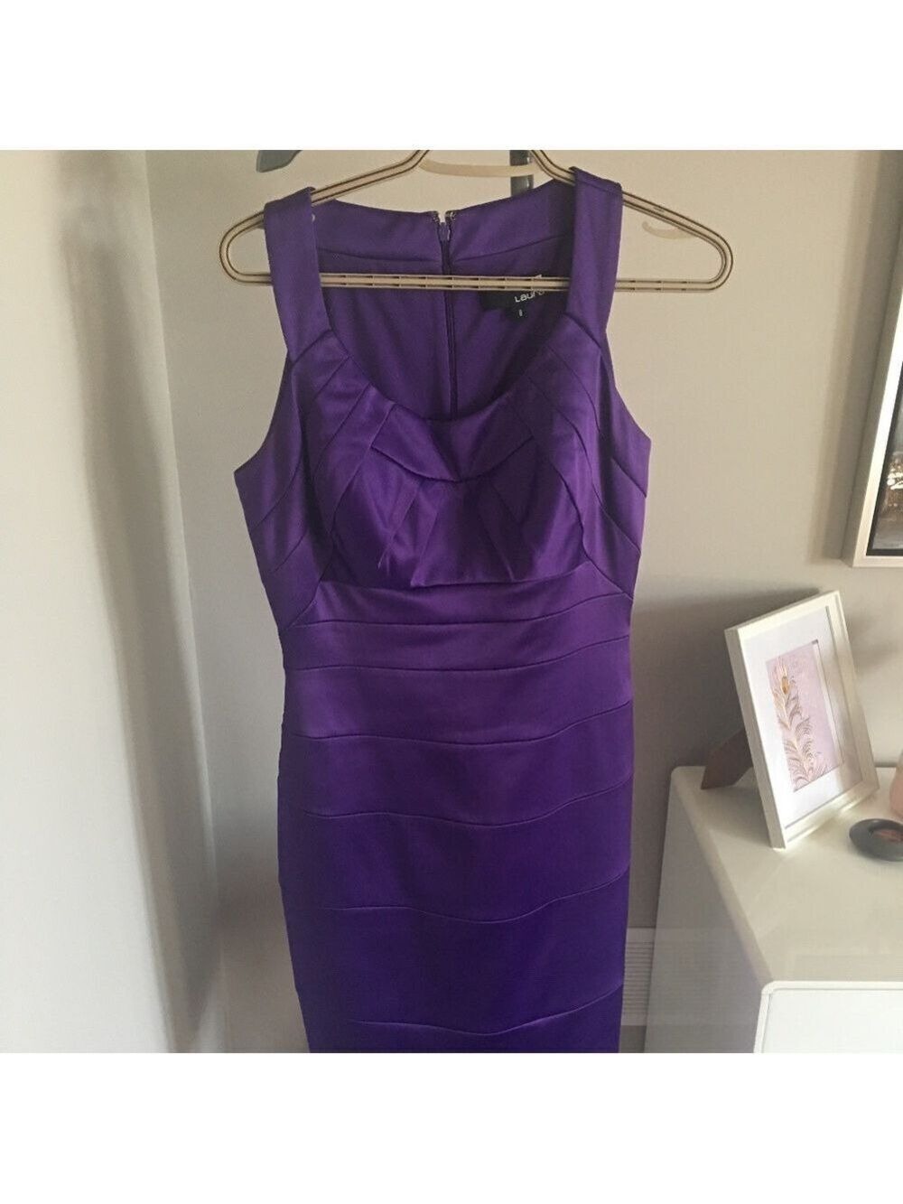 Purple  banddress from Laura